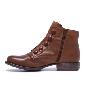 Carl Scarpa Ester Tan Leather Ankle Boots